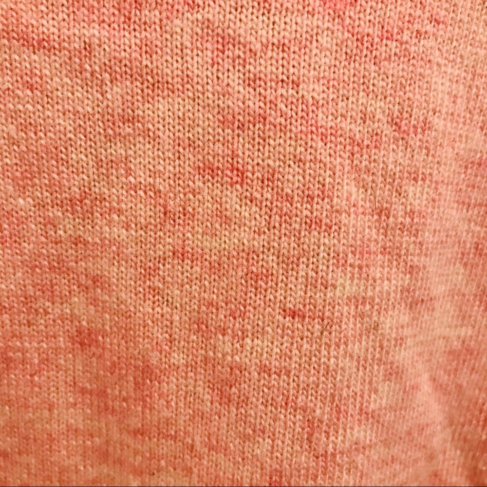J Crew Ruffle Sleeve Sweater small wool pink - Picture 7 of 13
